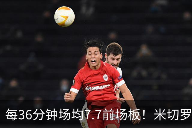 每36分钟场均7.7前场板！米切罗上赛季常规赛第1 亚当斯第2